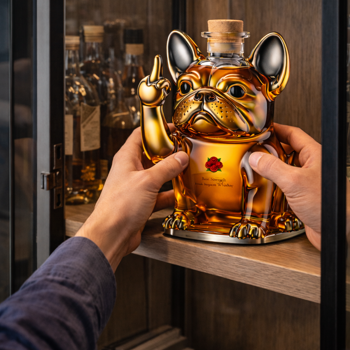 Dean | Whiskyfles Hond Ontwerp