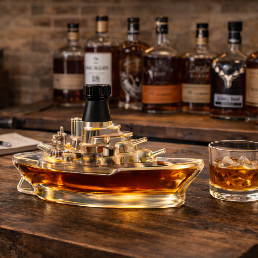Travis | Whiskyfles Marine Schip Ontwerp