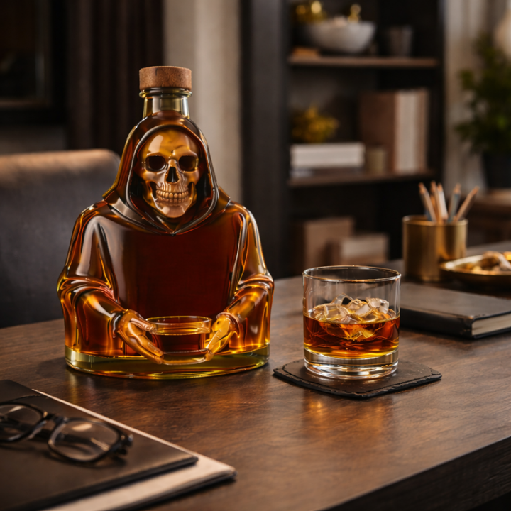 Roger | Whiskyfles Dood Ontwerp