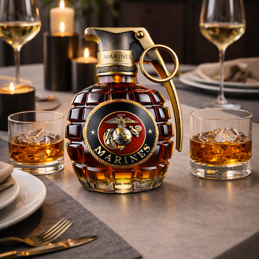 Craig | Whiskyfles met Granaatappelontwerp
