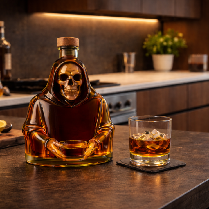 Roger | Whiskyfles Dood Ontwerp
