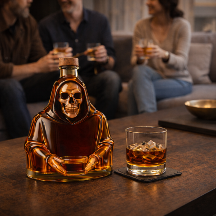 Roger | Whiskyfles Dood Ontwerp