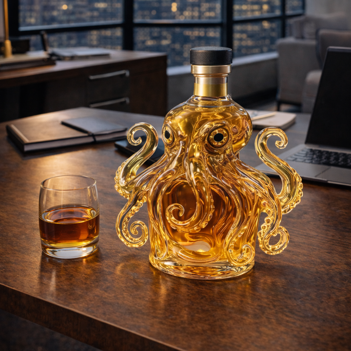 Dale | Whiskyfles Octopus Design