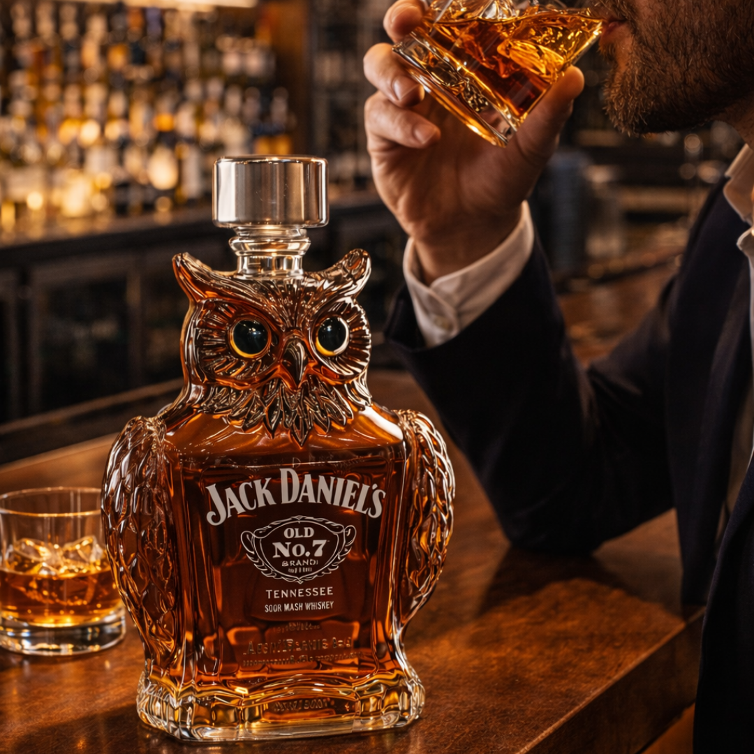 Lance | Whisky Fles Uil Ontwerp