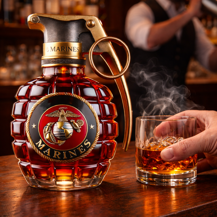 Craig | Whiskyfles met Granaatappelontwerp