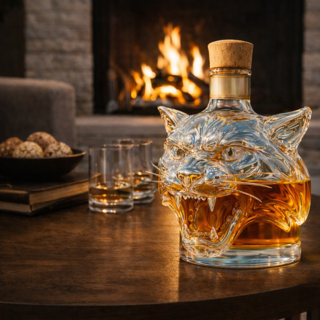 Joseph | Whiskyfles Tijgerontwerp