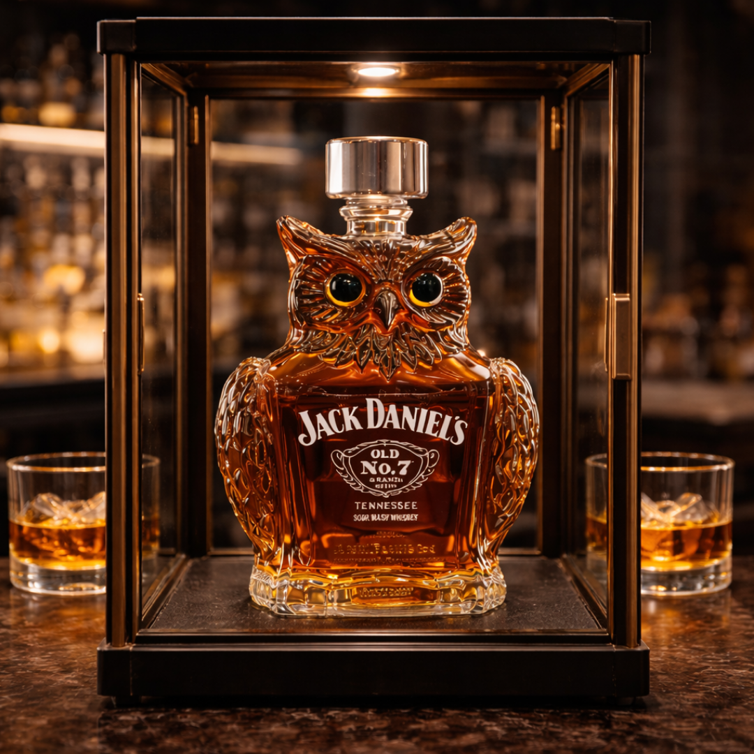 Lance | Whisky Fles Uil Ontwerp