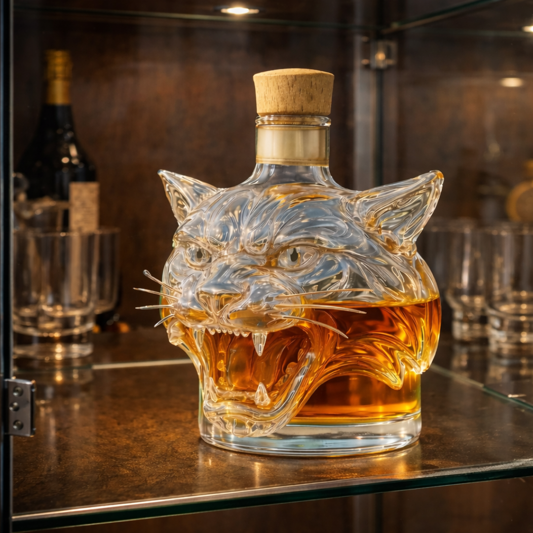 Joseph | Whiskyfles Tijgerontwerp
