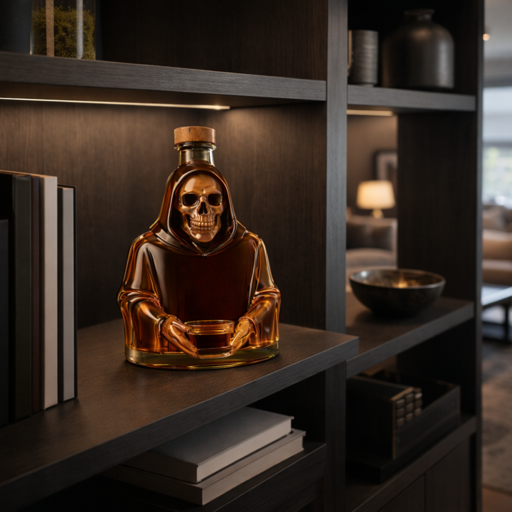 Roger | Whiskyfles Dood Ontwerp