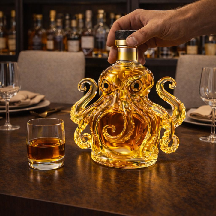 Dale | Whiskyfles Octopus Design