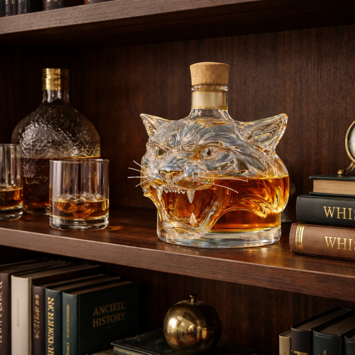 Joseph | Whiskyfles Tijgerontwerp