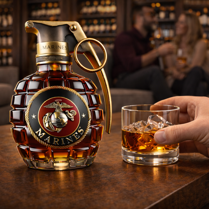 Craig | Whiskyfles met Granaatappelontwerp