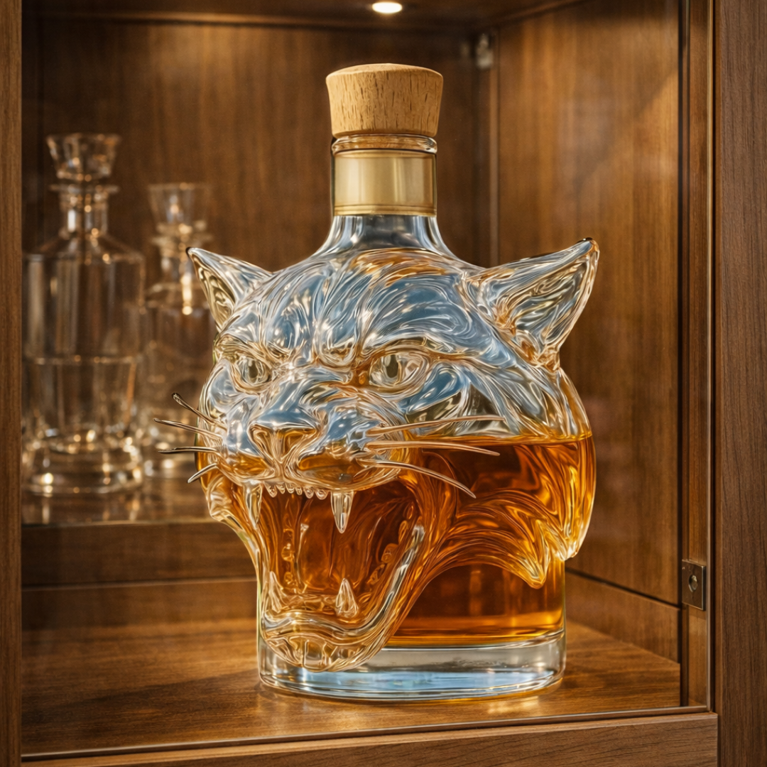 Joseph | Whiskyfles Tijgerontwerp