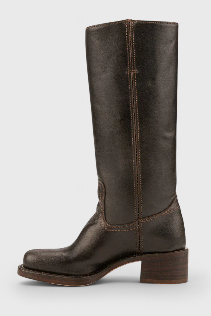 Paisley | Klassieke Knie-Hoge Hakken