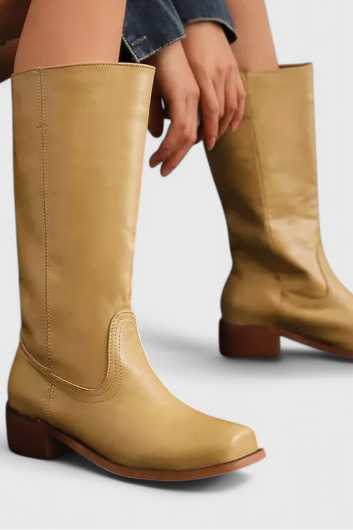 Paisley | Klassieke Knie-Hoge Hakken
