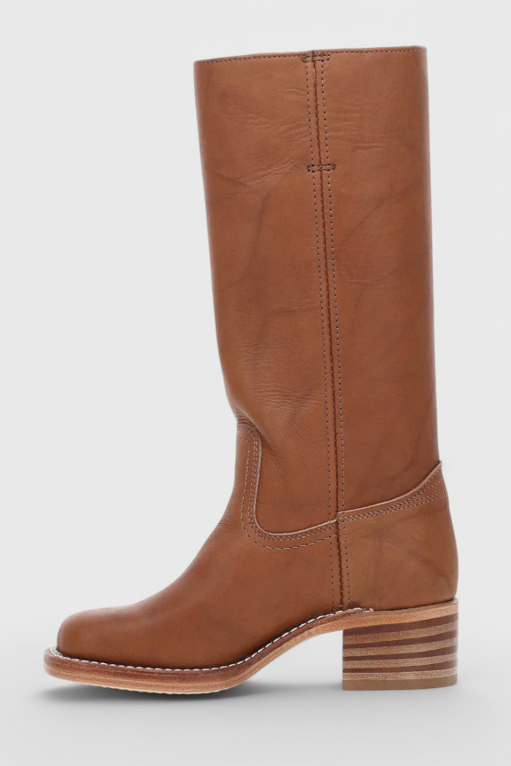 Paisley | Klassieke Knie-Hoge Hakken