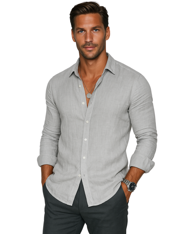 Connor | Casual Zomer Lange Mouwen Shirt