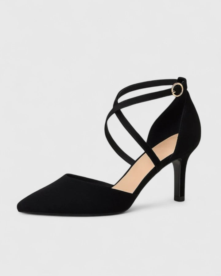 Jasmine | Elegante Lange Kant Puntige Hakken