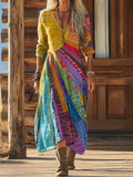 Alice | Elegante Boheemse Zonnedesign Jurk