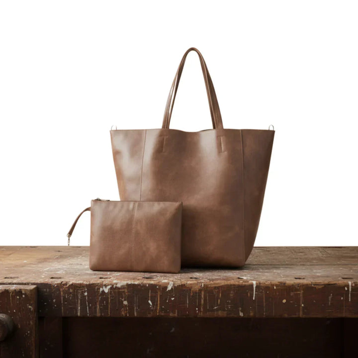 Christine | Klassieke Retro Portemonnee en Tote Bag