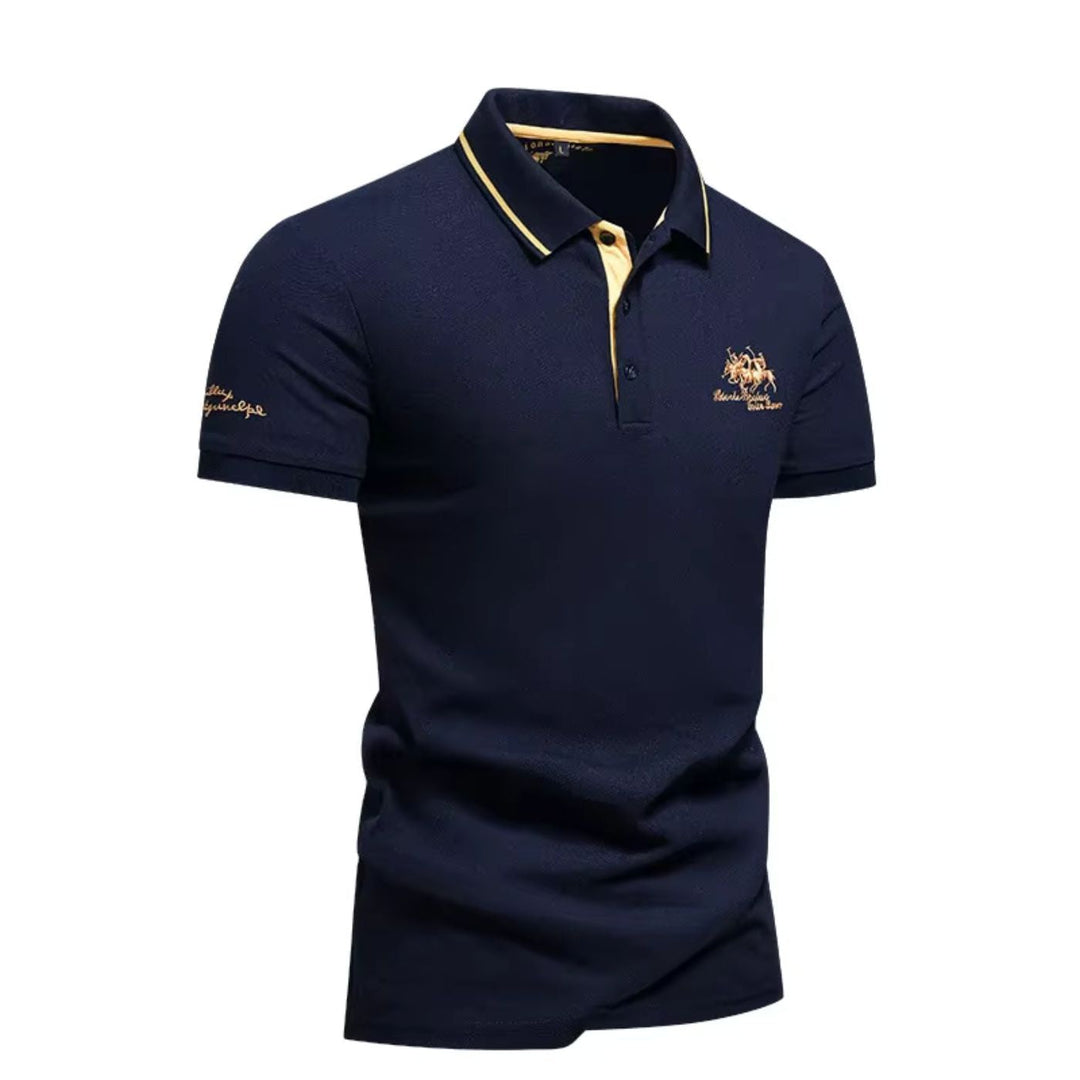 Arthur | Stijlvolle Button-Up Dagelijkse Polo