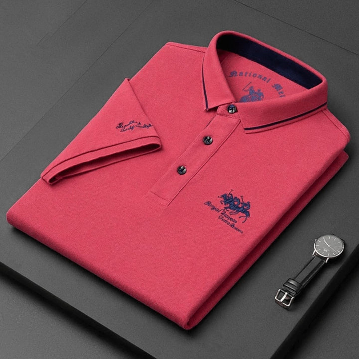 Arthur | Stijlvolle Button-Up Dagelijkse Polo