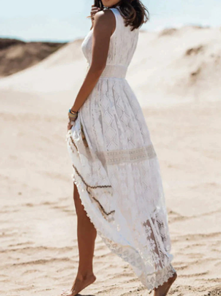 Isabelle | Dames Zomerjurk Boho Maxi | Strand Casual