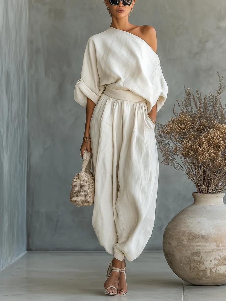Primula | Elegante Off-Shoulder 2-Piece Set