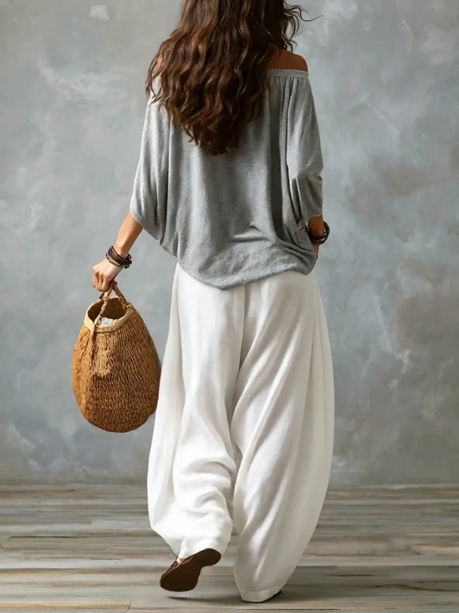 Esme | Ontspannen Off-Shoulder Set