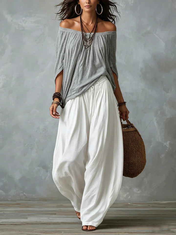 Esme | Ontspannen Off-Shoulder Set