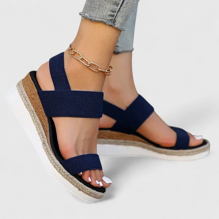 Belinda | Comfort Wedge Sandalen