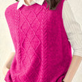 Brooke | Kabelgebreide Sweater Vest