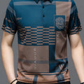 Nathaniel | Verfijnde Kleurblok Polo Shirt