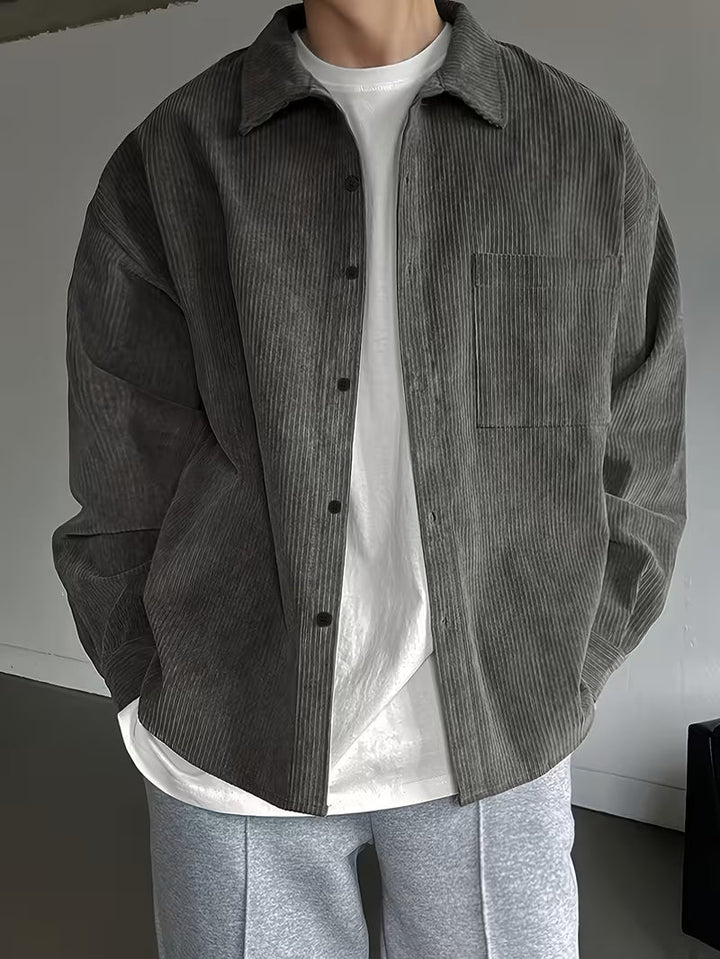 Jonas | Casual Lange Mouwen Corduroy Jacket