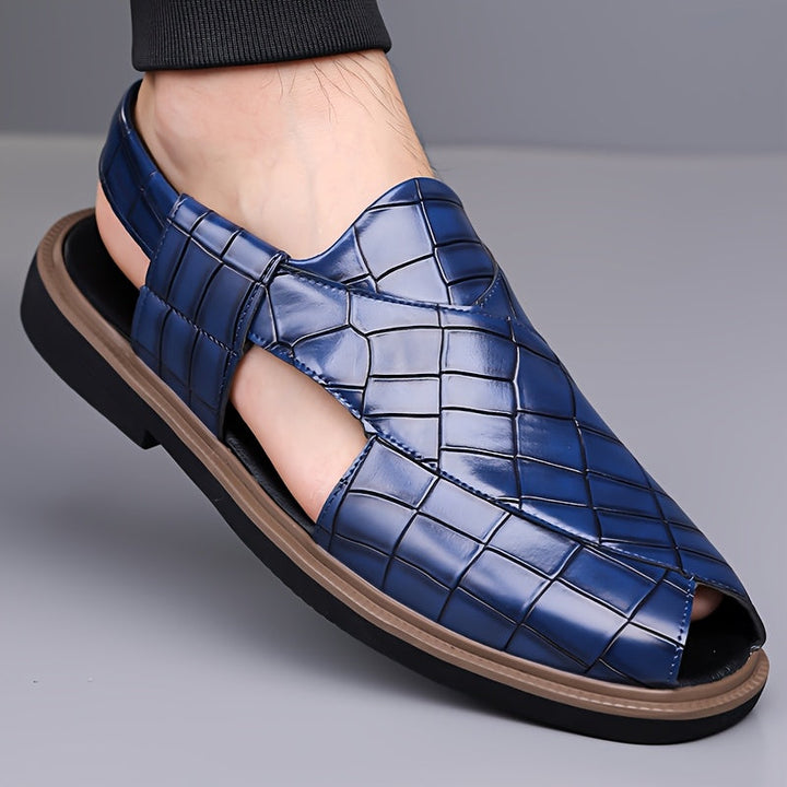 Malcolm | Geweven-Stijl Comfort Sandalen