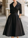 Coraline | Elegante V-Hals Avondjurk