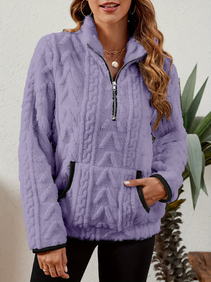 Delilah | Gezellige Half-Zip Pullover