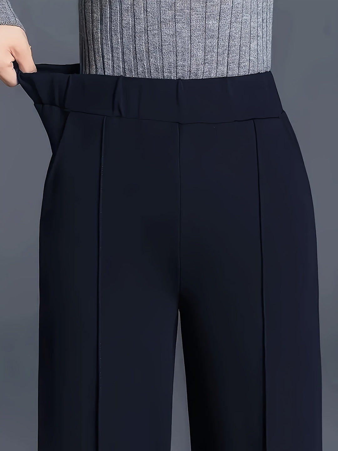 Claudia | Hoge Taille Wijde Pantalon