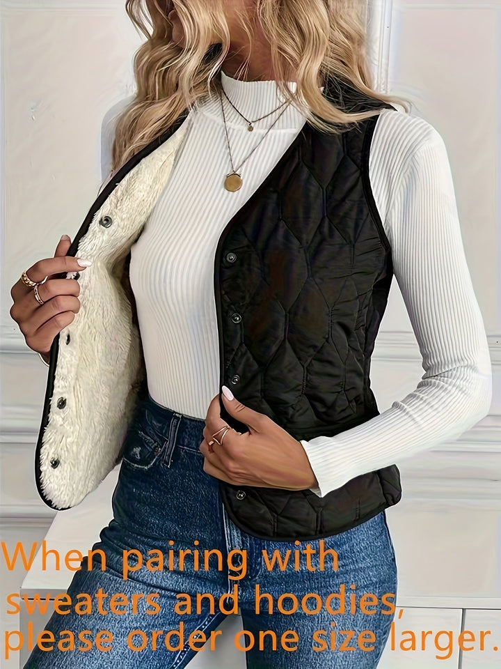 Kendra | Omkeerbare Gequiltde Vest