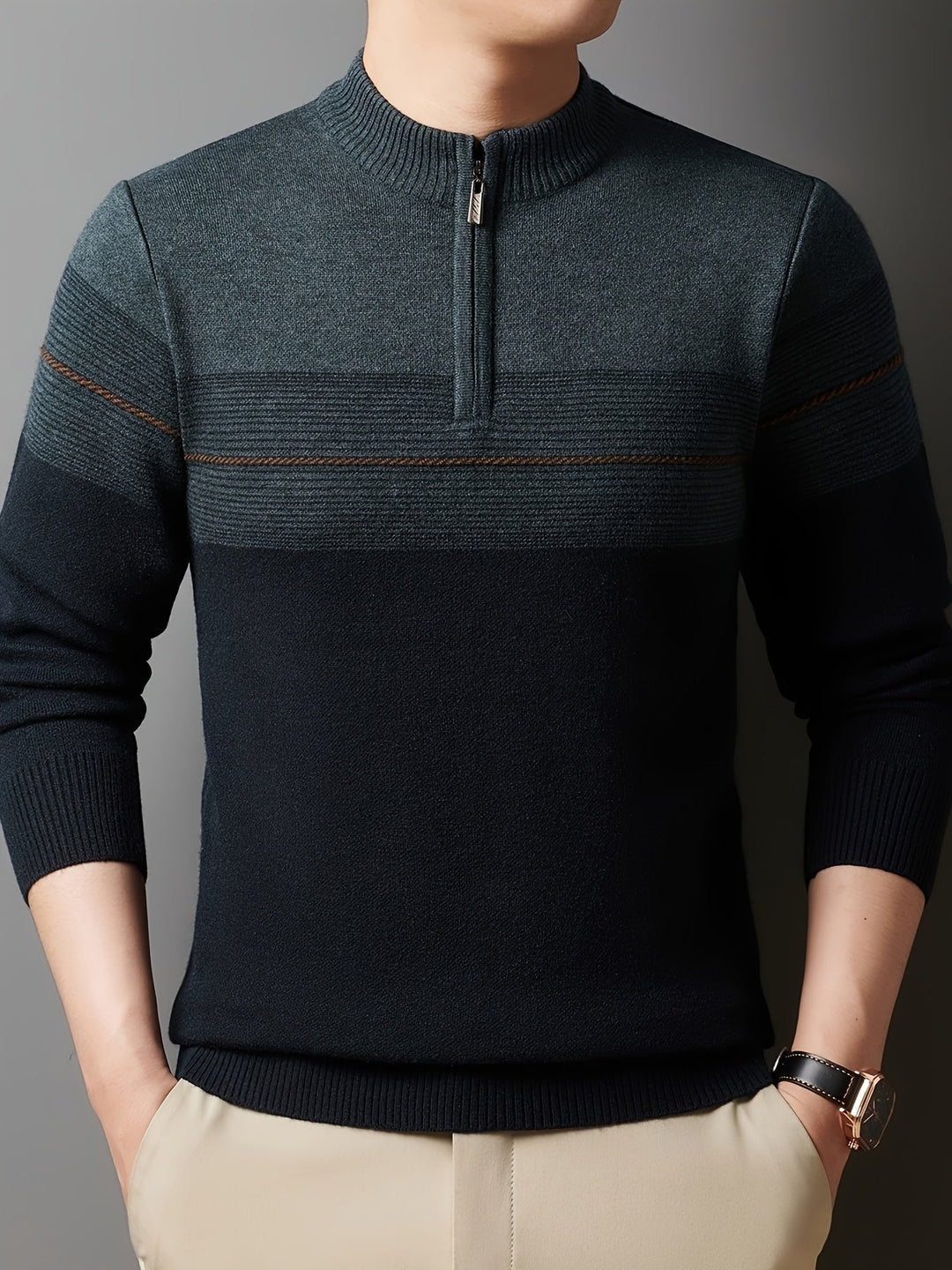 Oscar | Zip-Neck Trui