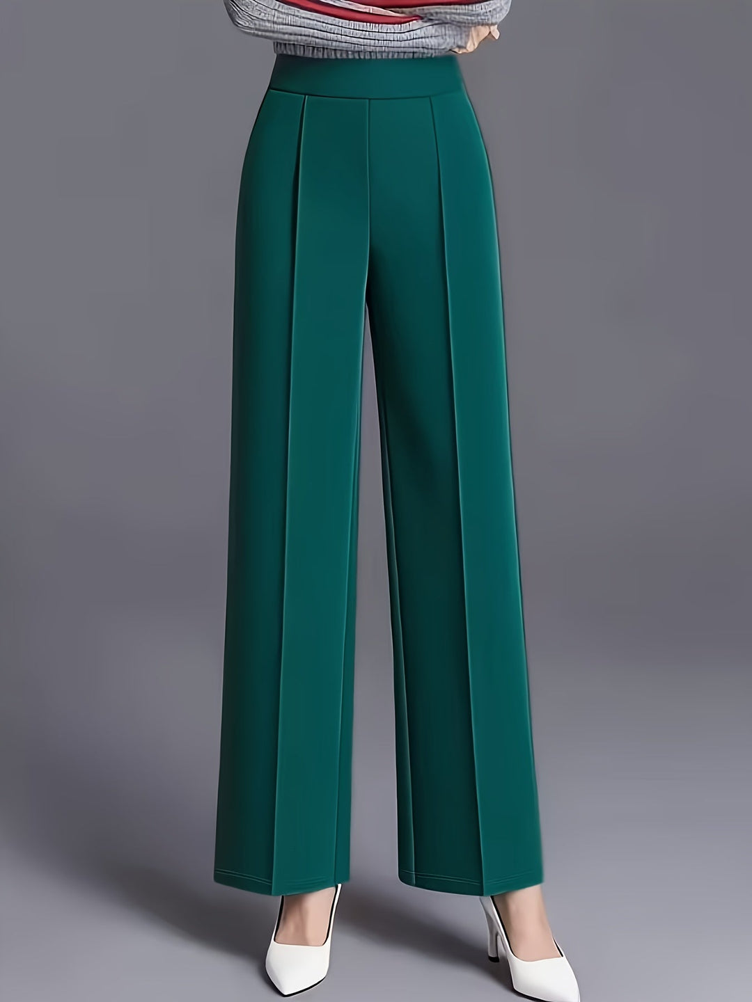 Claudia | Hoge Taille Wijde Pantalon