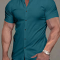Weston | Verfijnde Korte Mouwen Shirt