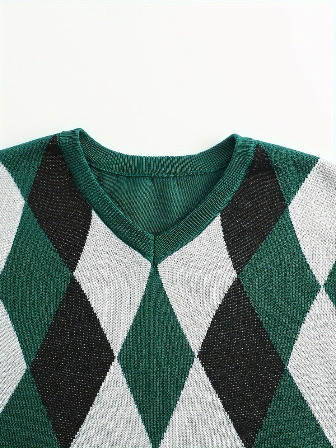 Chandler | Klassieke Argyle Trui Vest