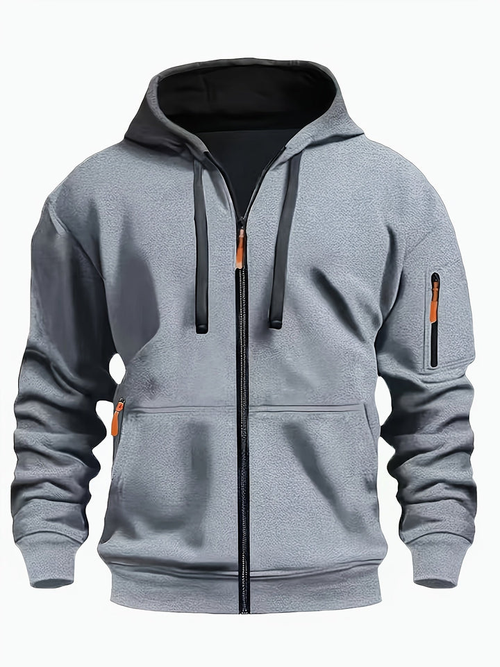 Griffin | Alledaagse Zip-Up Hoodie