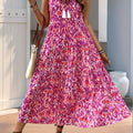 Delia | Vloeiende Bohemian Maxi Jurk
