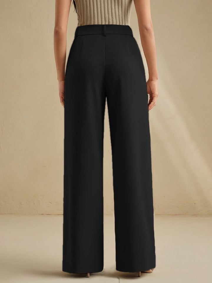 Marlowe | Geplooide Wijde Pantalon