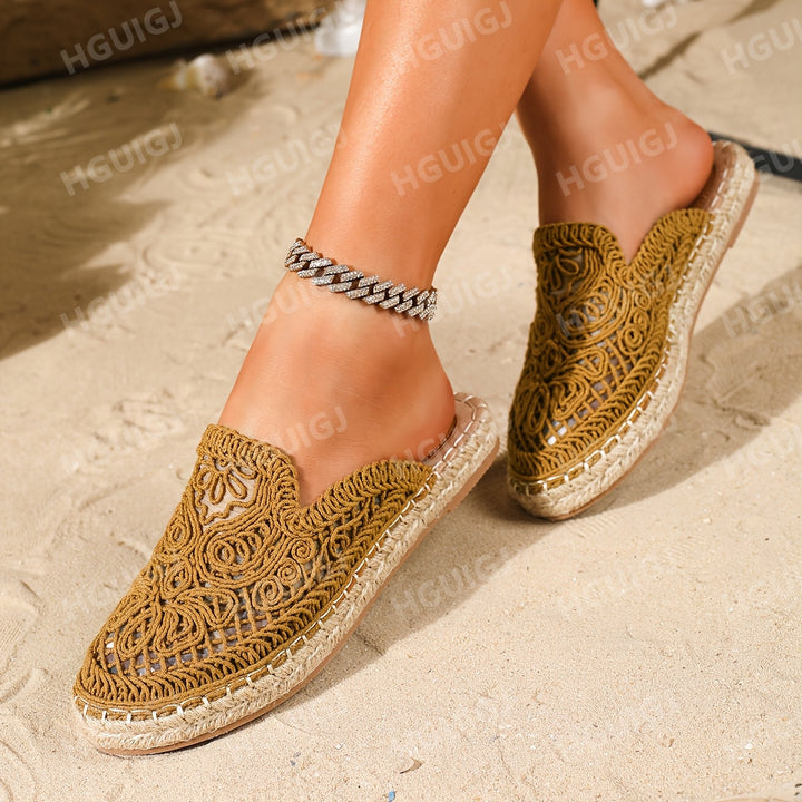 Bonnie | Geweven Slip-On Muilen