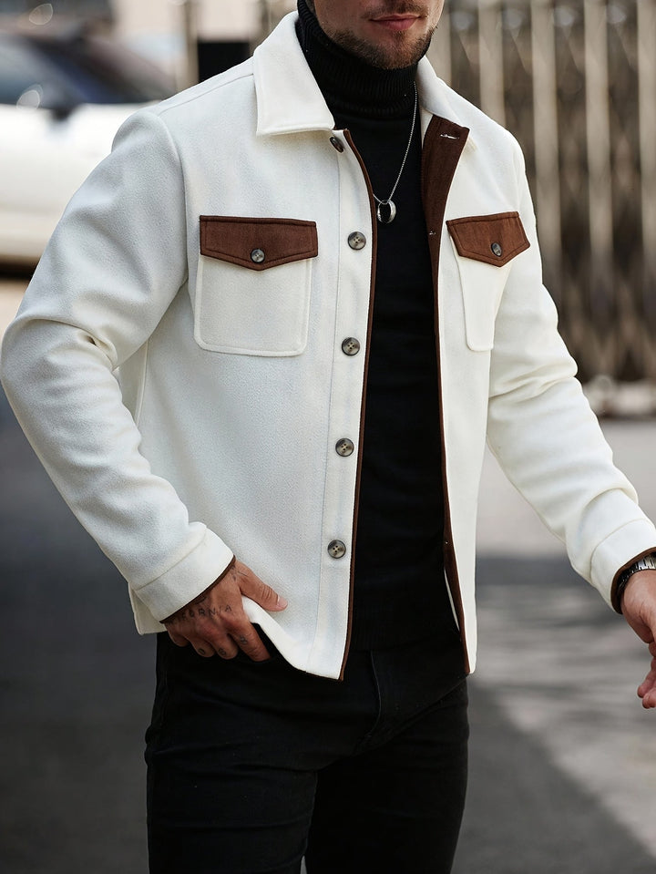 Wallace | Klassieke Contrast Overshirt