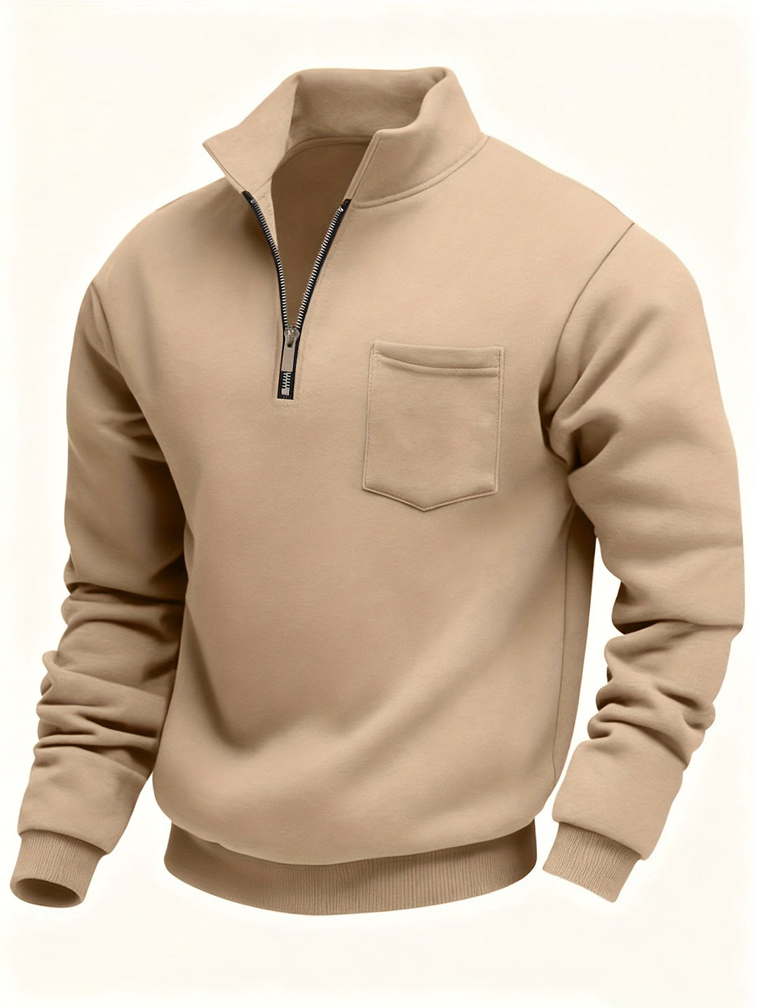 Emmett | Verfijnde Half-Zip Pullover