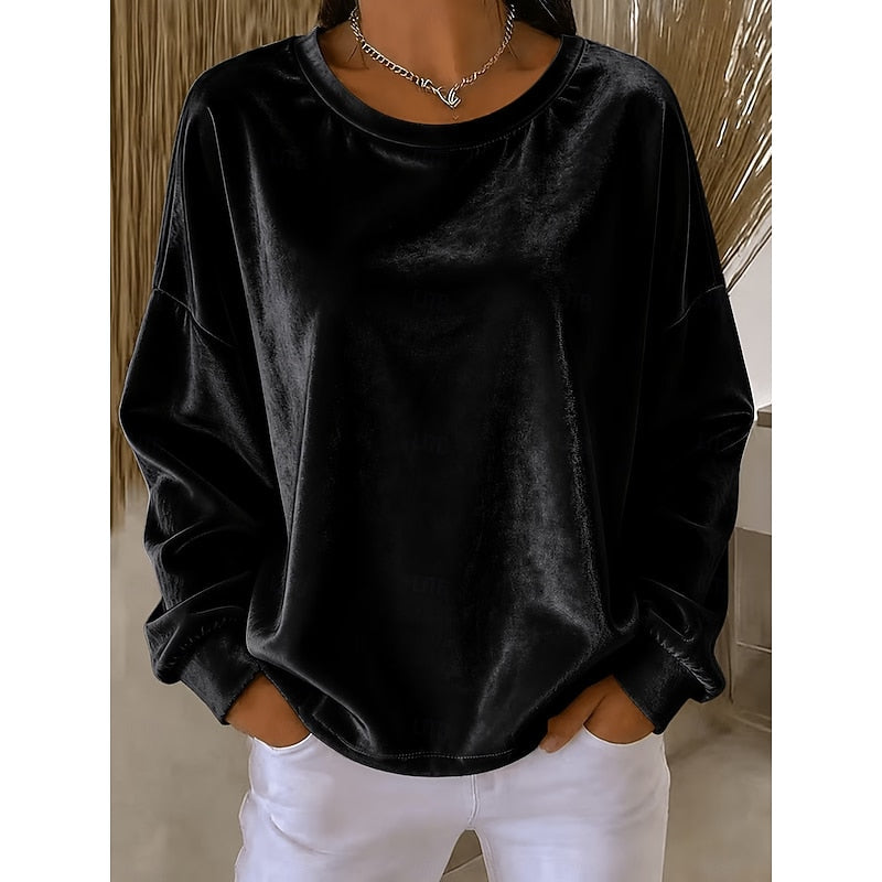 Rosanna | Ontspannen Crew-Neck Top